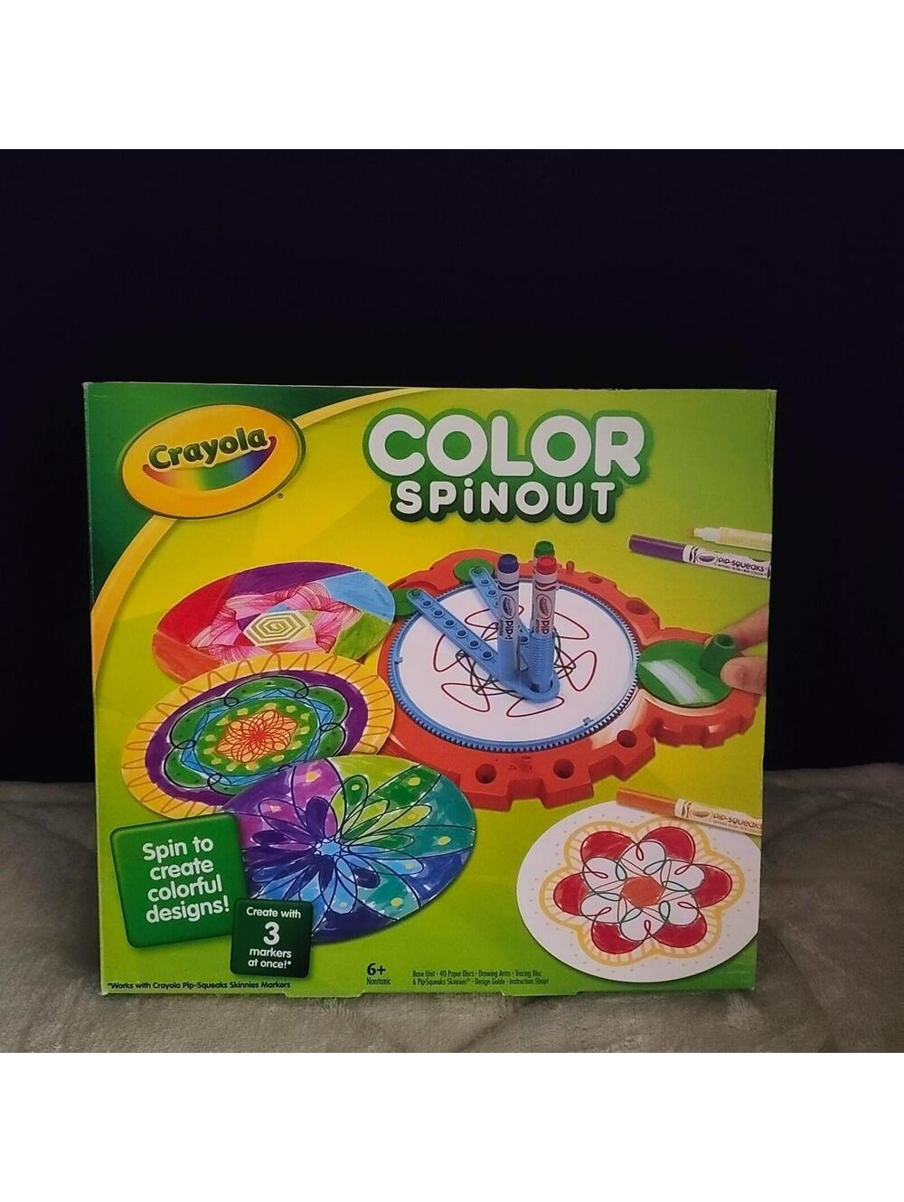 Crayola Color Spinout  complete but no markers make offer